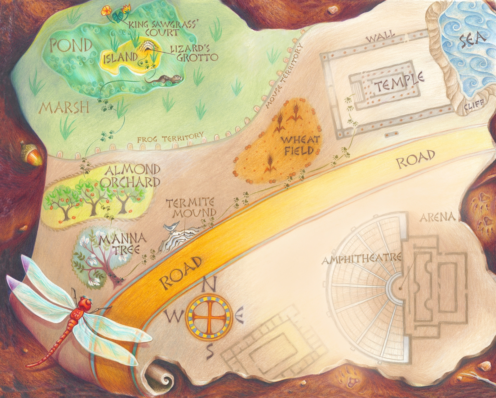 Mice and Frogs Map