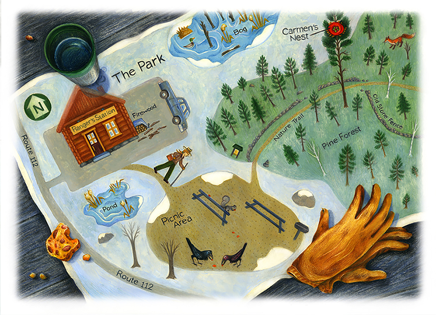 New England Park Map